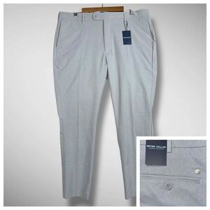 Peter Millar Crown‎ Crafted Mens 38x30 Gale Gray Surge Performance Pants